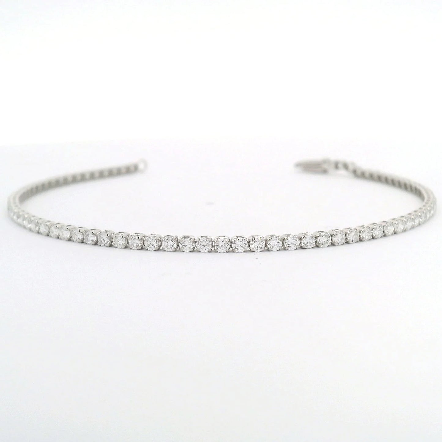 14k Diamond Tennis Bracelet - 2 cttw