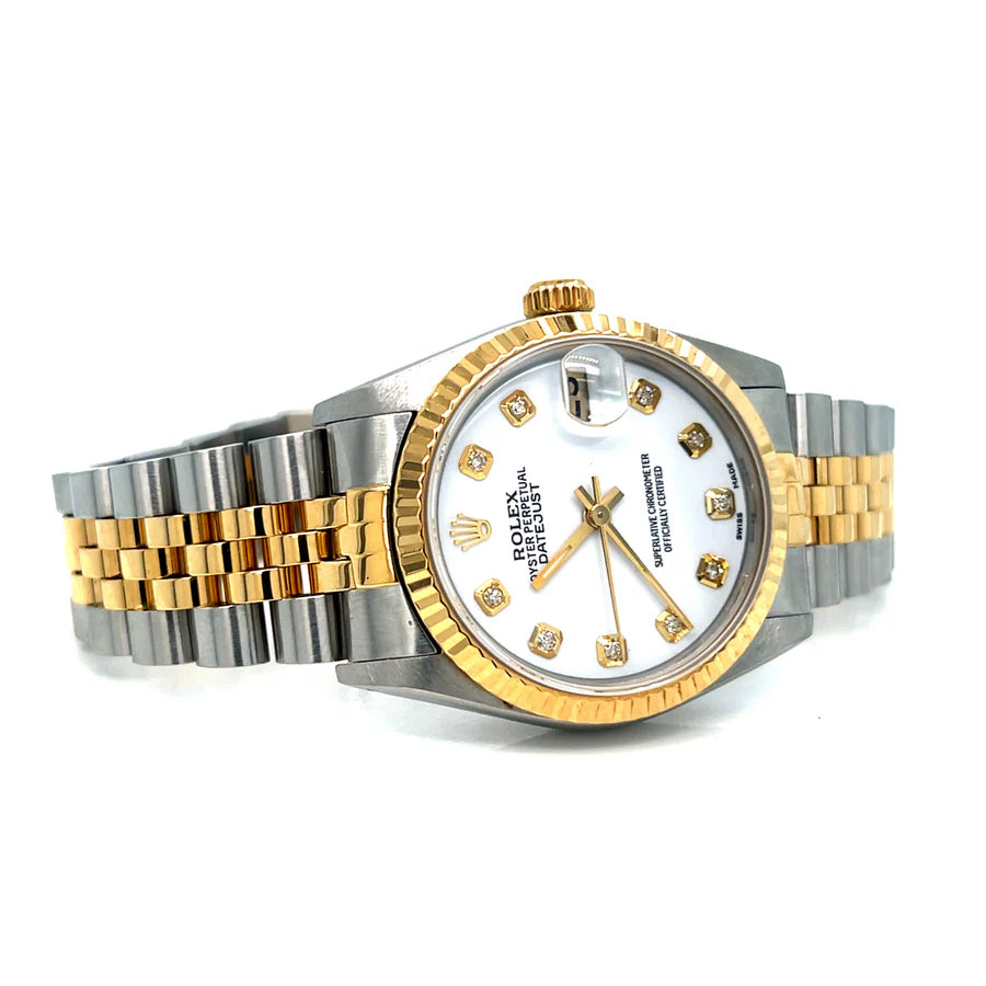 Rolex Datejust 31 - Yellow Gold & Steel
