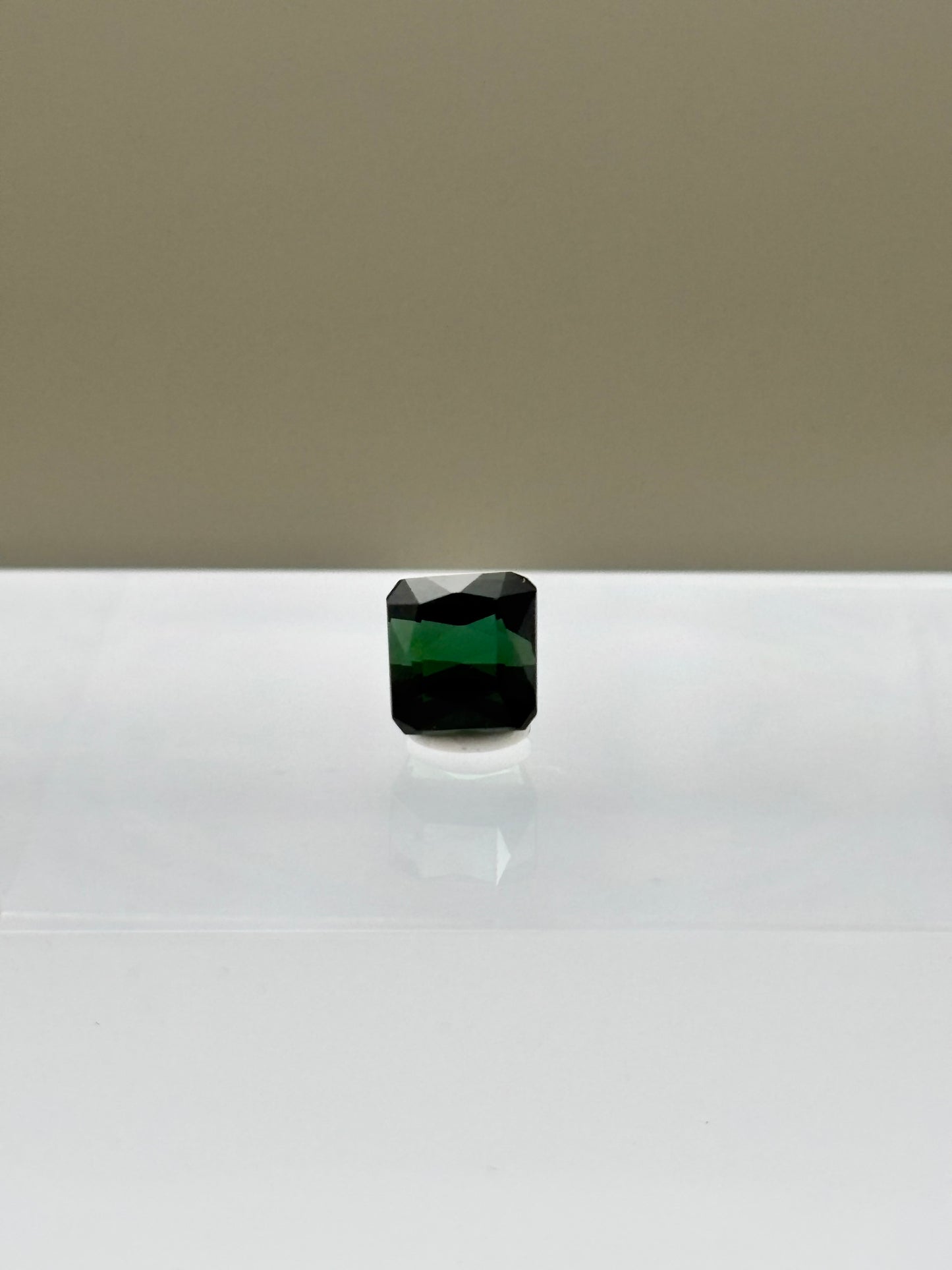 2.09 Carat Natural Green Loose Nigerian Tourmaline - Octagon Cut