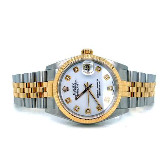 Rolex Datejust 31 - Yellow Gold & Steel