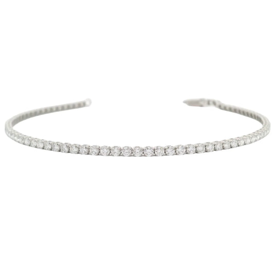 14k Diamond Tennis Bracelet - 2 cttw