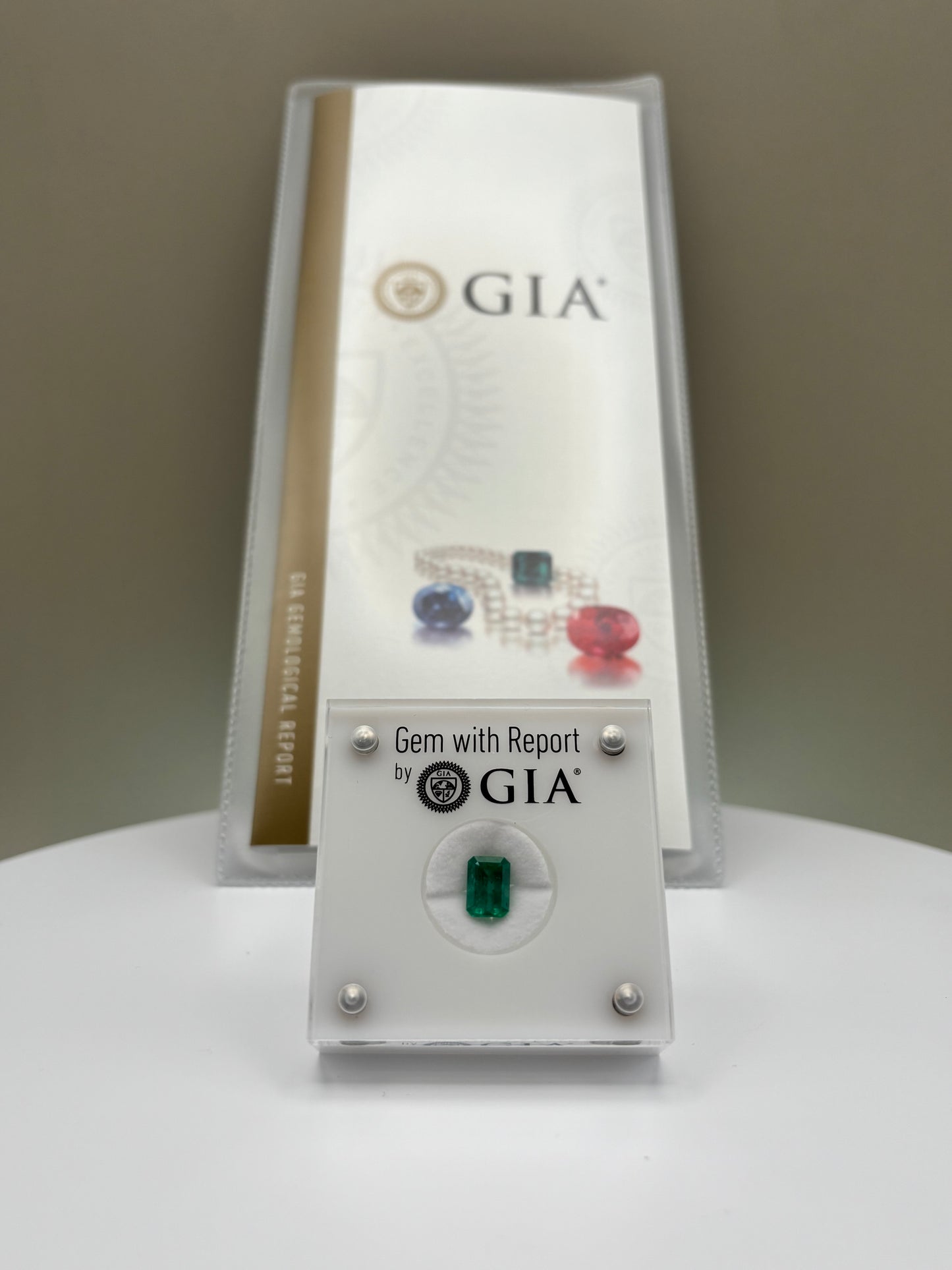 2.13 Carat Natural Vivid Green Loose Zambian Emerald - Emerald Cut