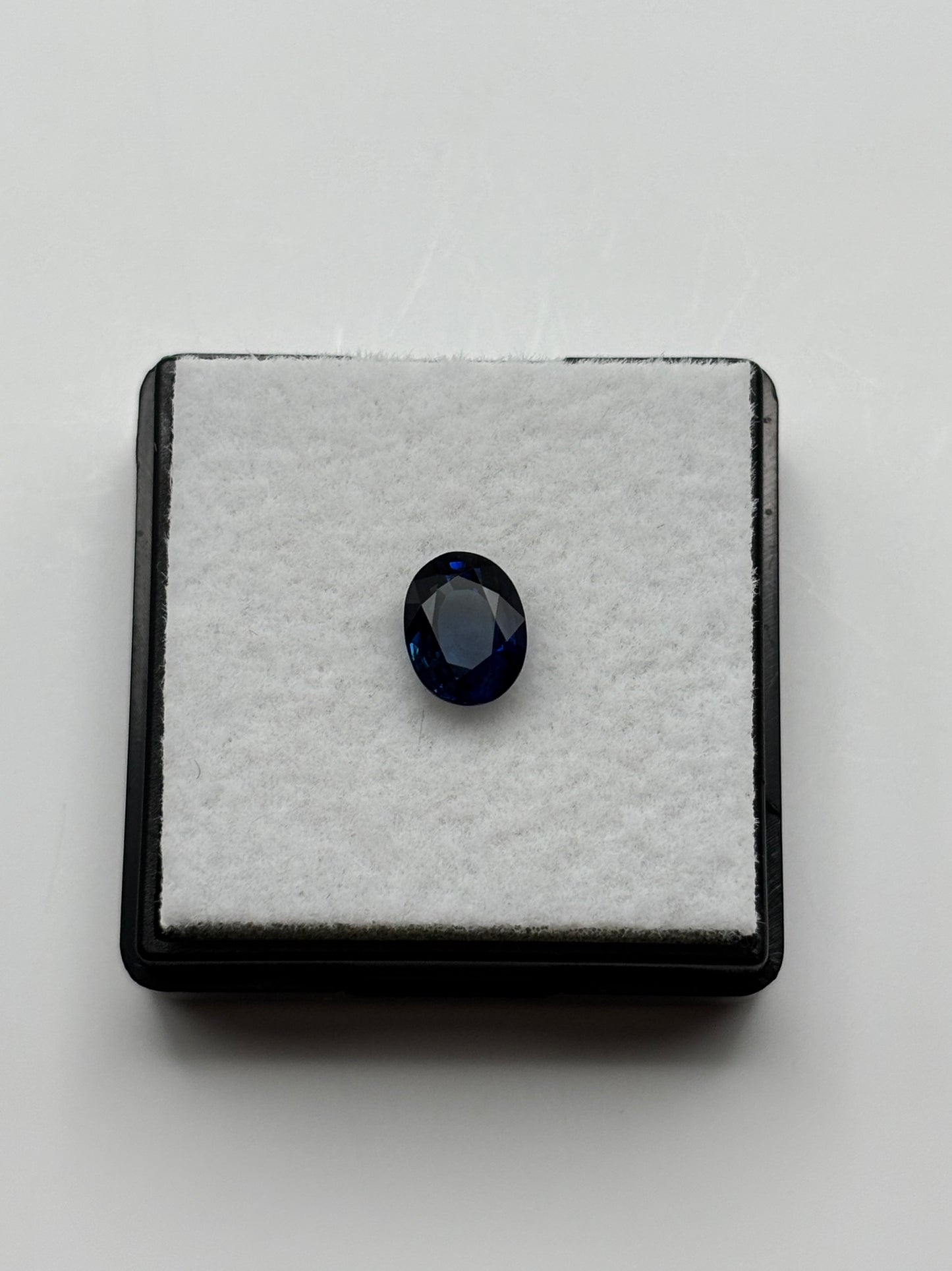 1.21 Carat Natural Blue Loose Madagascar Sapphire - Oval Cut
