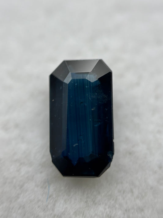 1.10 Carat Natural Blue Loose Thai Sapphire - Octagon Cut