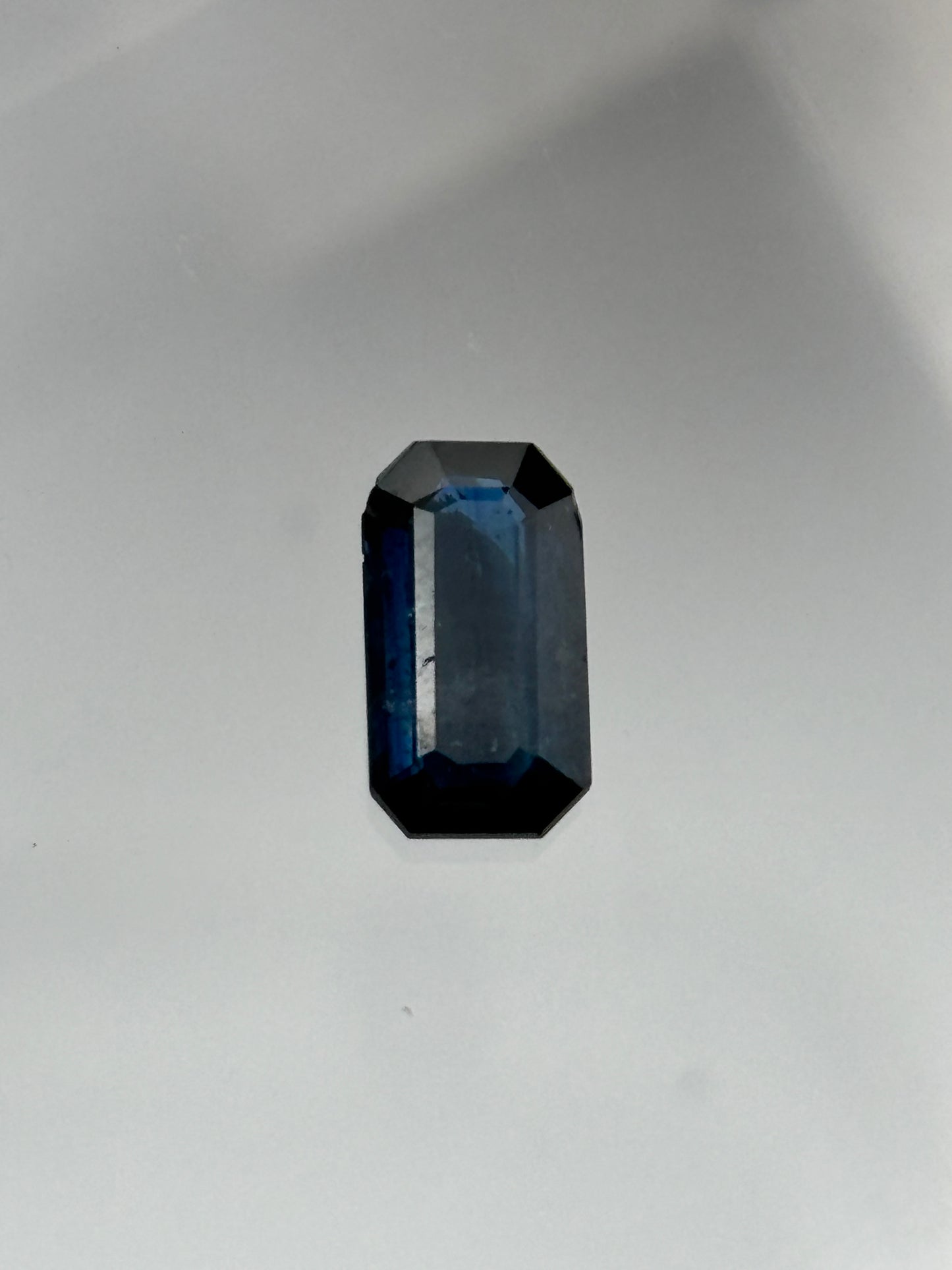1.10 Carat Natural Blue Loose Thai Sapphire - Octagon Cut