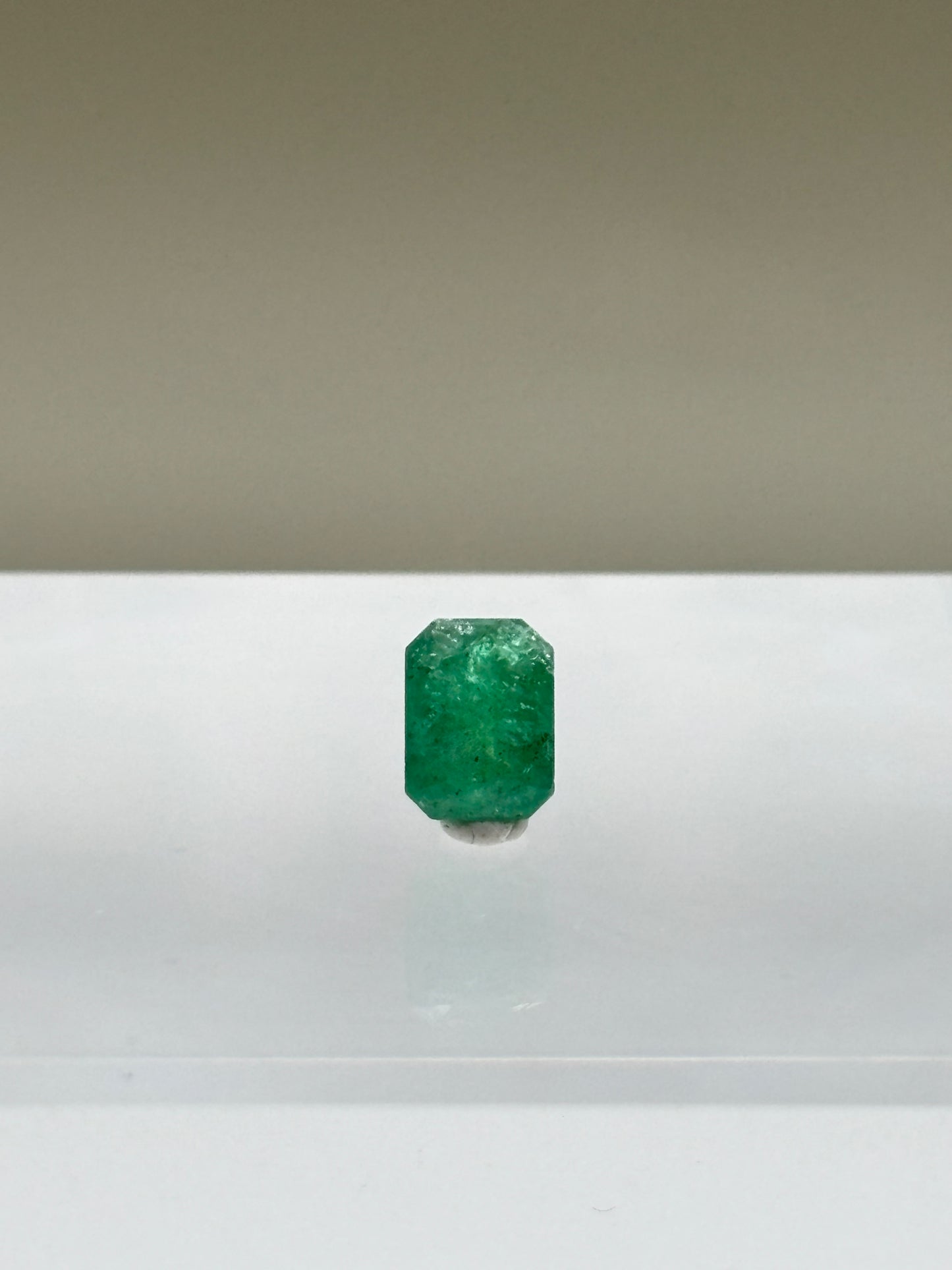 1.16 Carat Natural Green Loose Colombian Emerald - Emerald Cut