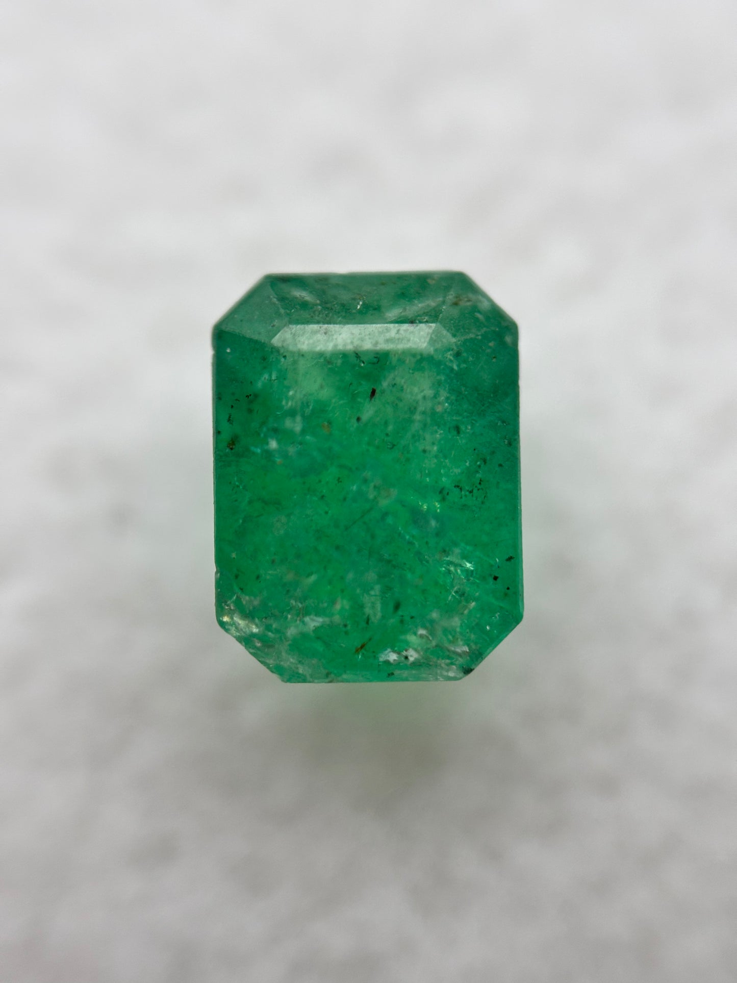 1.16 Carat Natural Green Loose Colombian Emerald - Emerald Cut