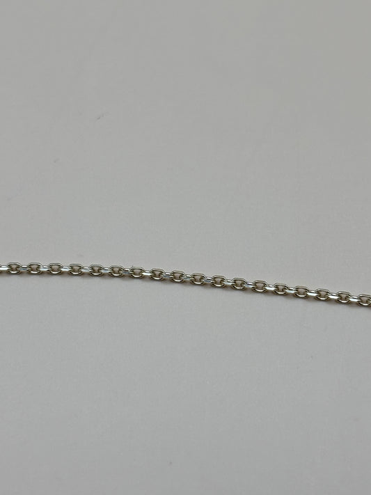 14k Yellow Gold 1.2mm Diamond Cut Cable Chain - 18"