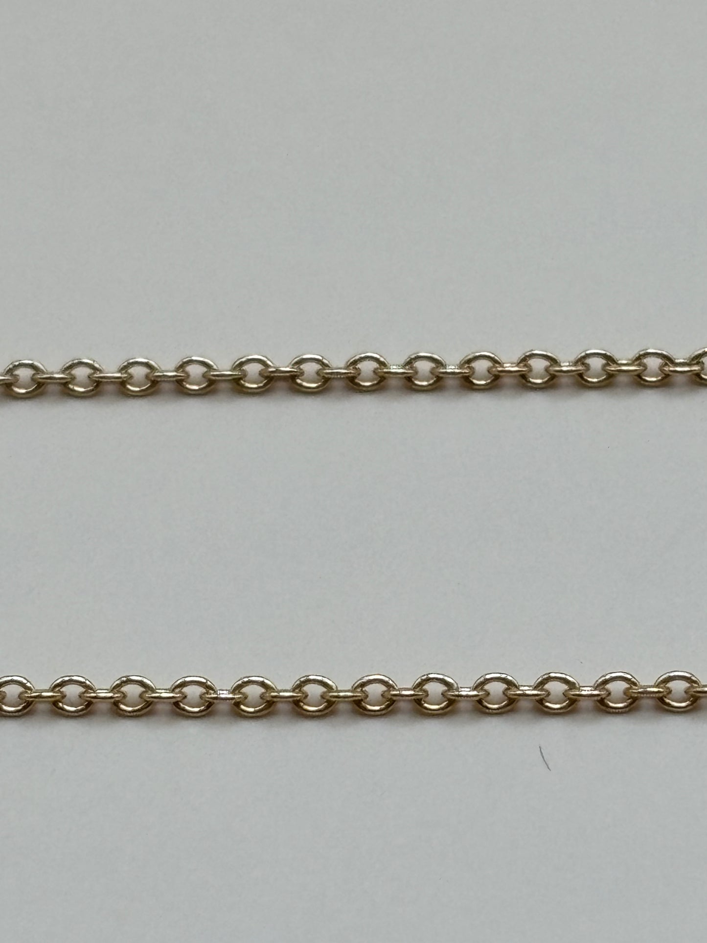 14k Yellow Gold Cable Necklace - 18"