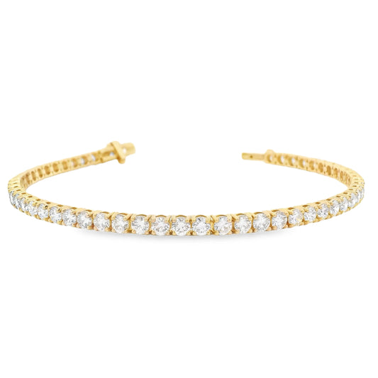 14k Diamond Tennis Bracelet - 6 cttw