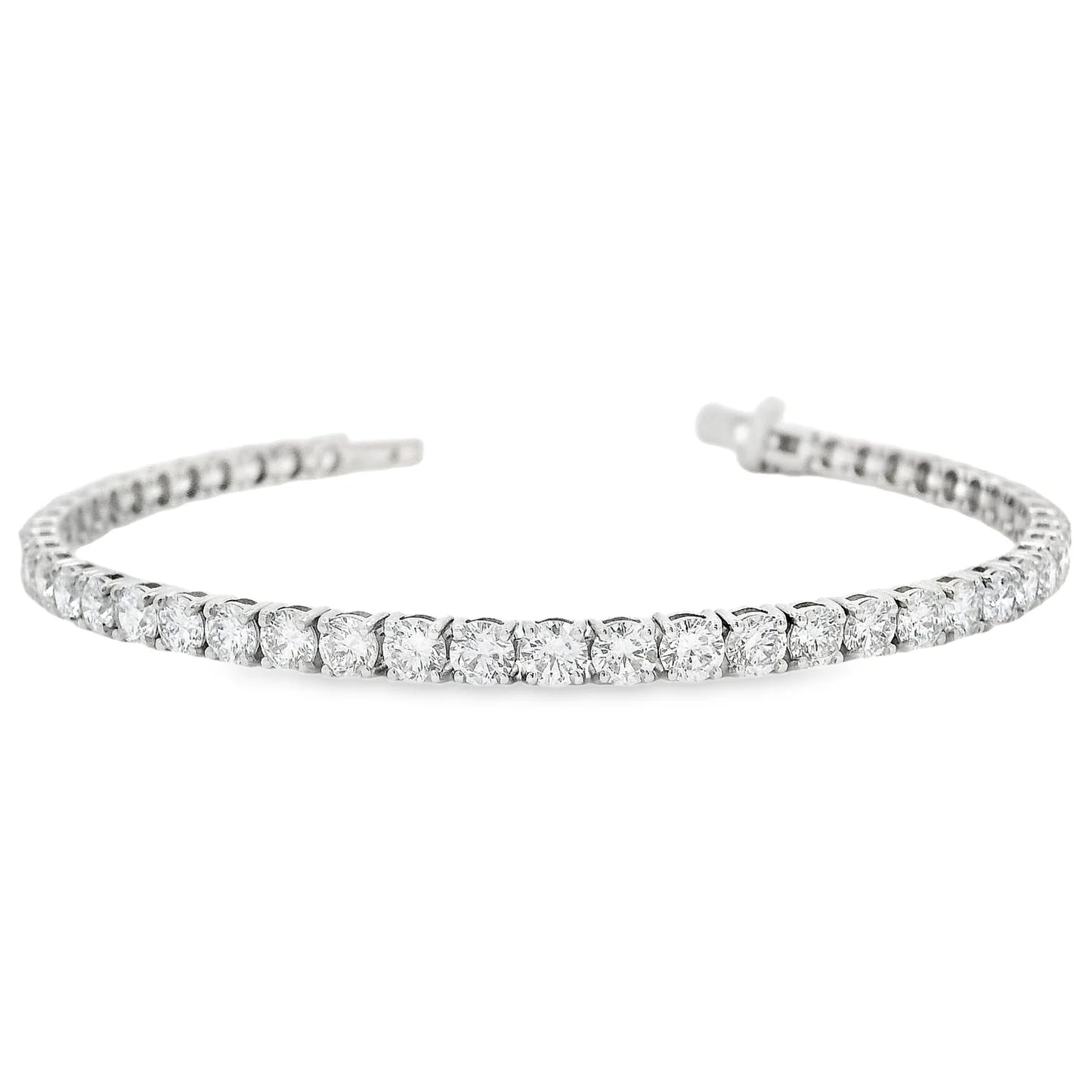 14k Diamond Tennis Bracelet - 8 cttw