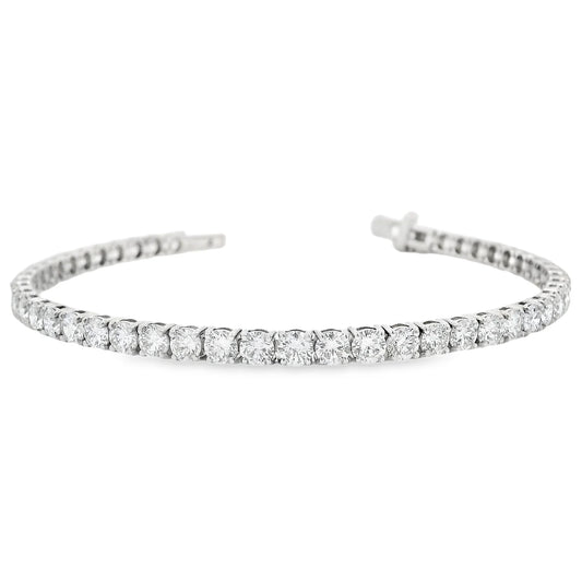 14k Diamond Tennis Bracelet - 8 cttw