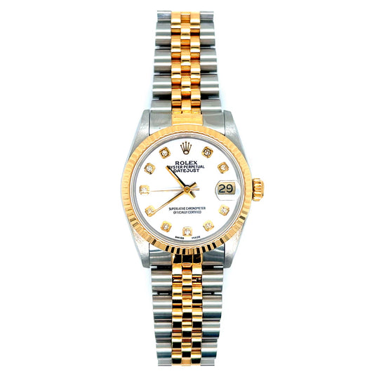 Rolex Datejust 31 - Yellow Gold & Steel