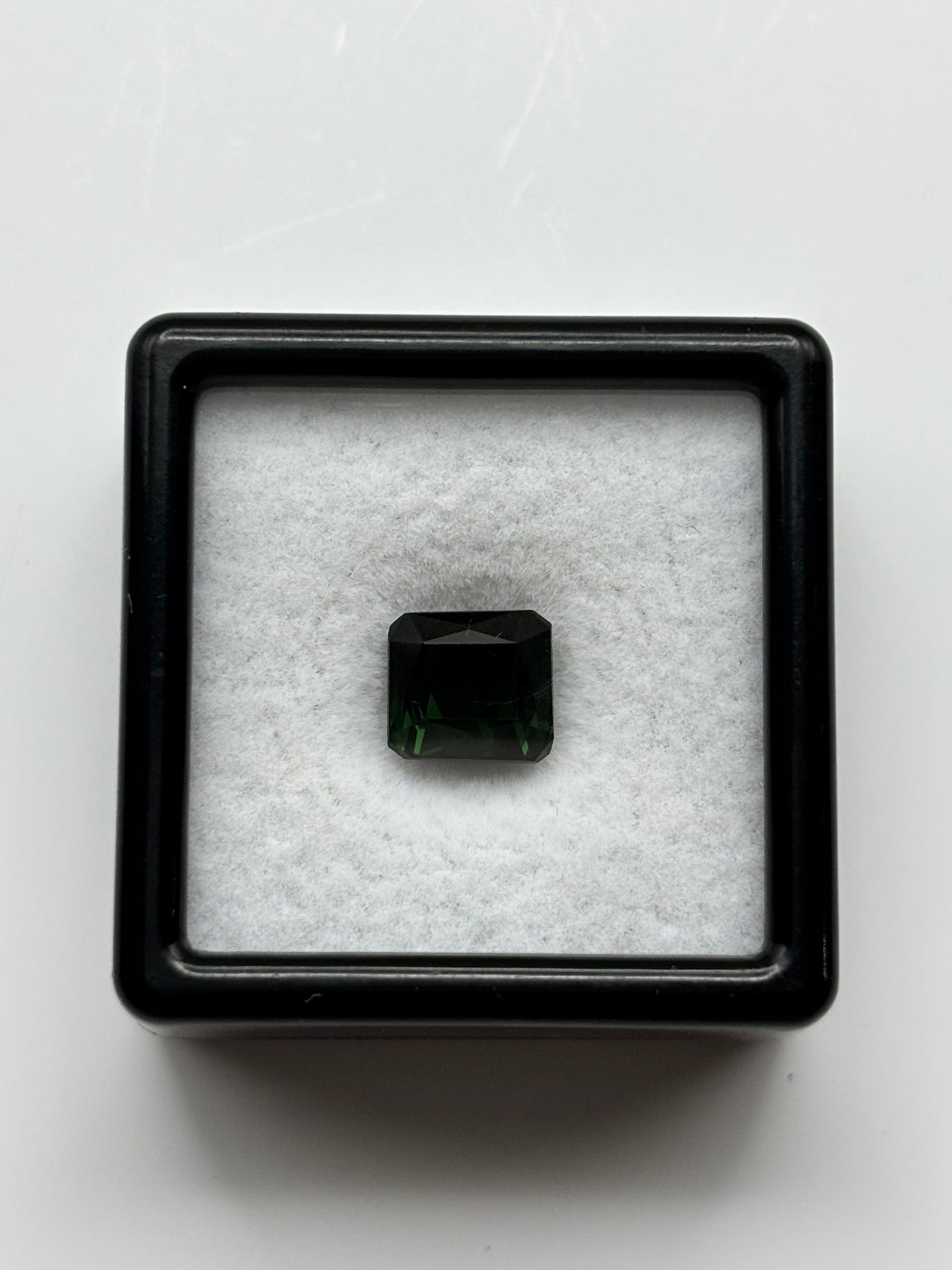 2.09 Carat Natural Green Loose Nigerian Tourmaline - Octagon Cut