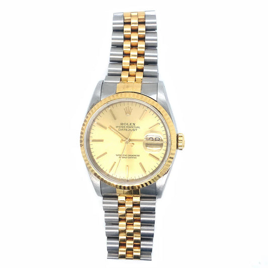 Rolex Datejust 36  - Yellow Gold & Steel