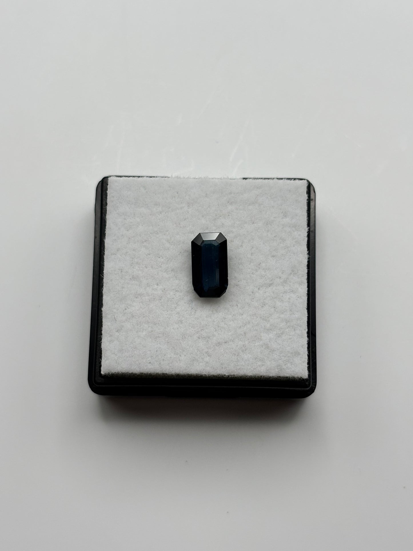1.10 Carat Natural Blue Loose Thai Sapphire - Octagon Cut
