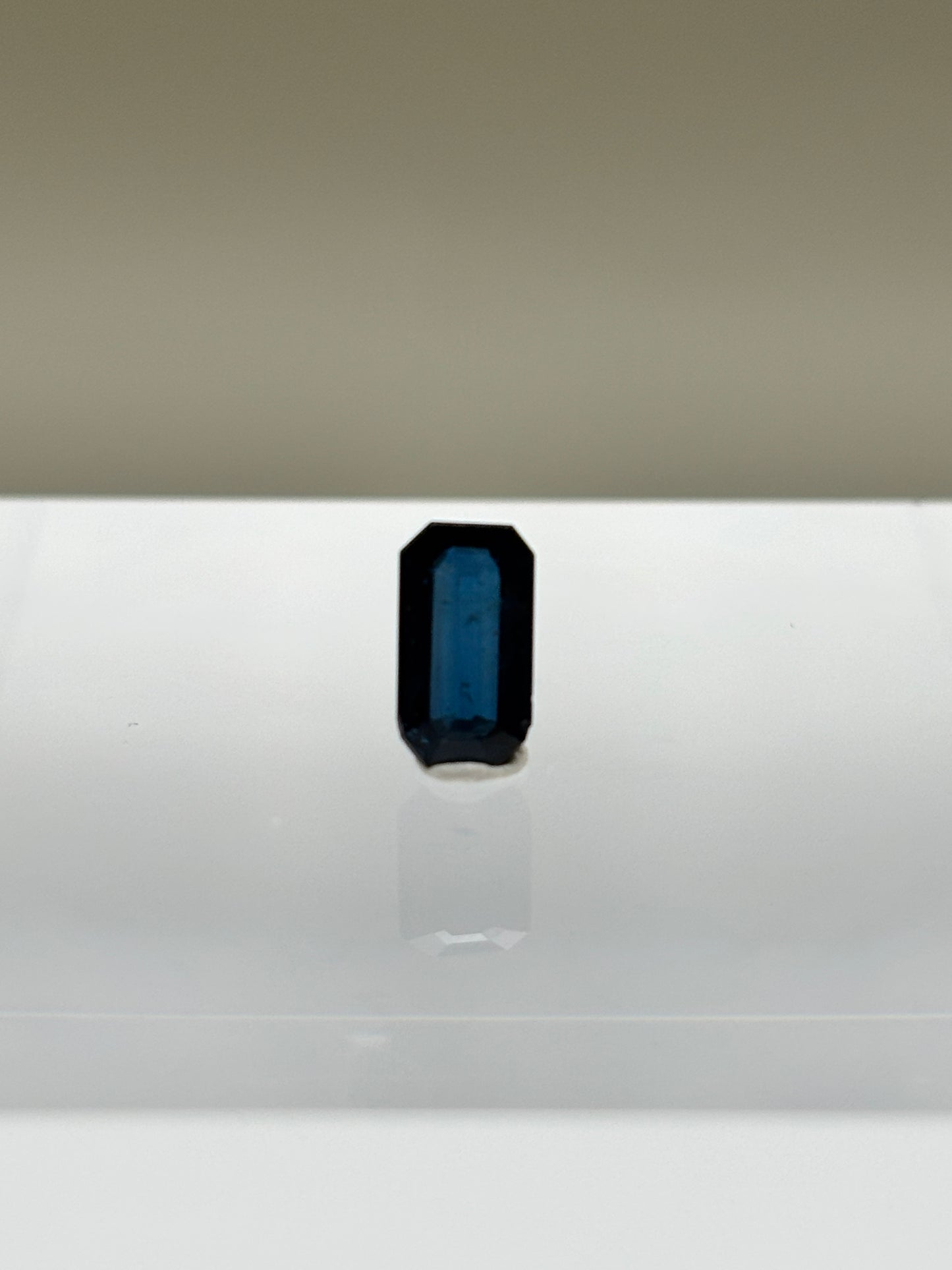 1.10 Carat Natural Blue Loose Thai Sapphire - Octagon Cut