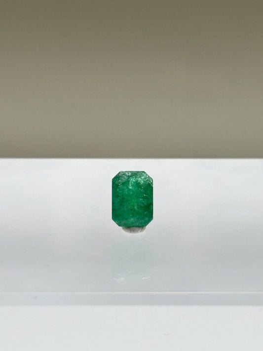 1.16 Carat Natural Green Loose Colombian Emerald - Emerald Cut