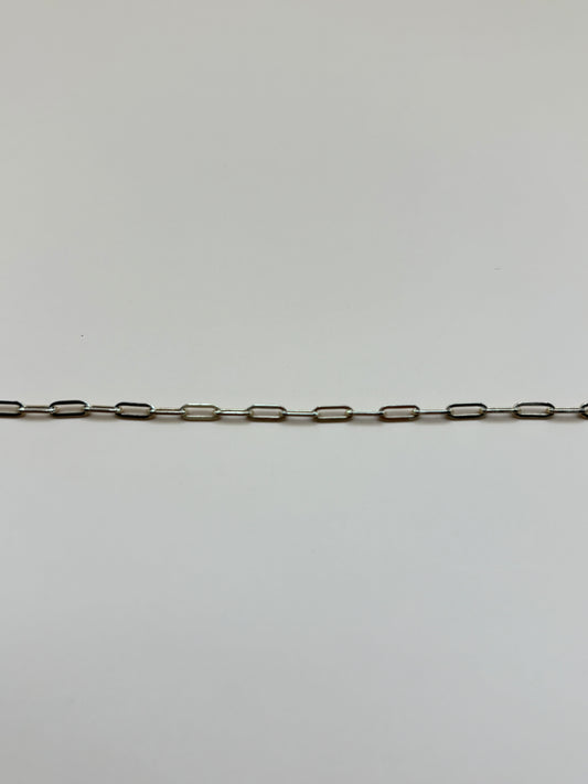 14k Yellow Gold 2.3mm Paperclip Link Chain - 18"