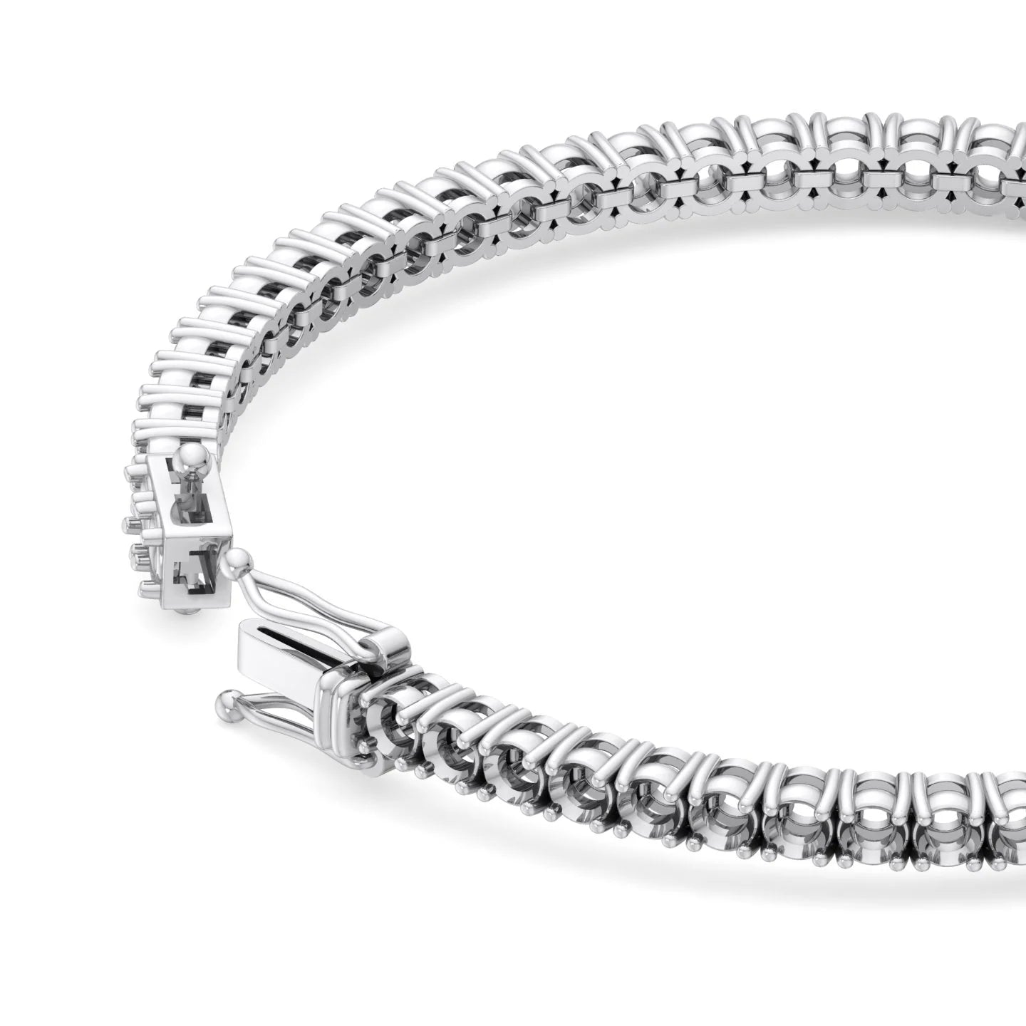 14k Diamond Tennis Bracelet - 10 cttw